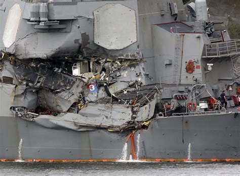 us navy collisions at sea